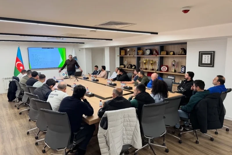 Cüdo məşqçiləri üçün maarifləndirici seminar təşkil olunub