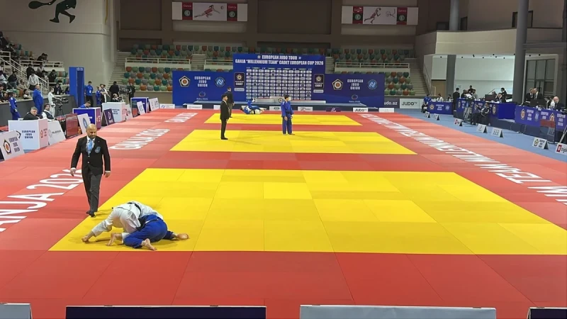 European Cup: Azerbaijani youth judokas win 8 medals on the first day