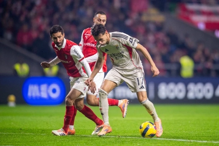 Portekiz Ligi: Braga ve Benfica Berabere Kaldı