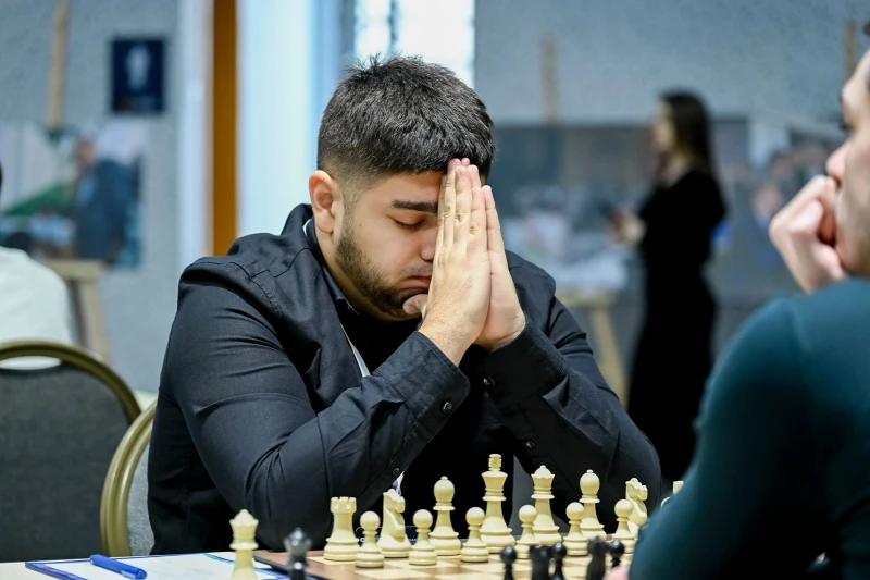 Şahmat üzrə Azərbaycan çempionatında 1/16 finalın ikinci oyunları başa çatdı, bəzi cütlərdə tay-brek oynanılacaq - FOTO