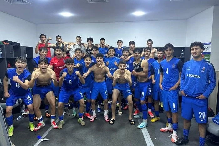 Azerbaycan U-17 takımı Kazakistan U-17 takımını mağlup etti