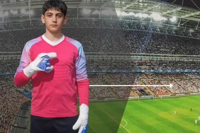 14 yaşlı qapıçı Dito Pirosmanasvili Kəpəzə keçdi