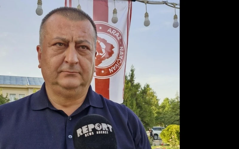 Naxçıvan Futbol Federasiyasının prezidenti bildirib: "Araz-Naxçıvan"ın Azərbaycanı Avropada ilk dəfə təmsil etməsi bizim üçün böyük qürurdur