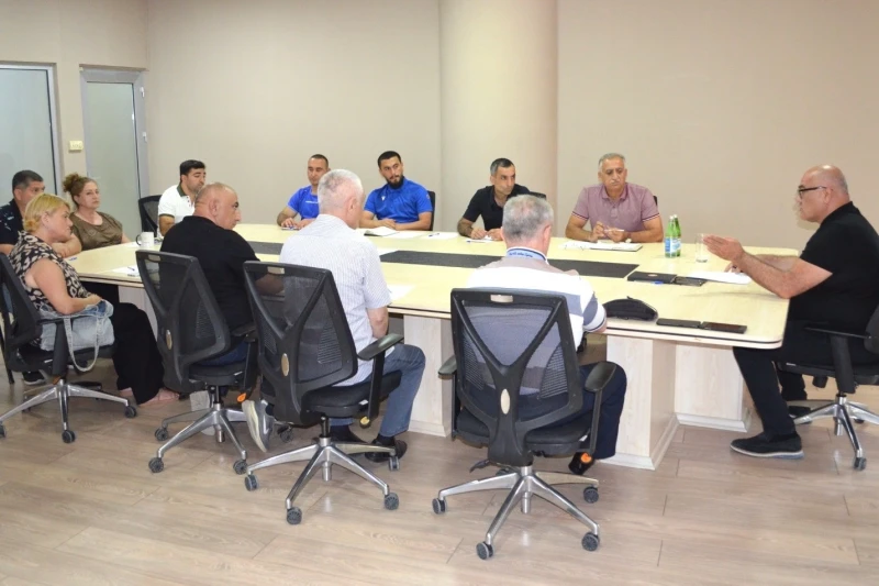 Reporting meeting held at AWF - PHOTO