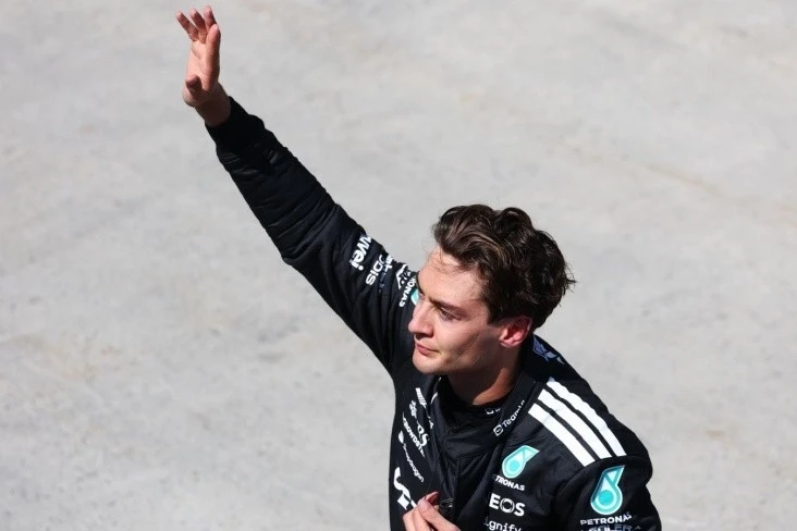 Russell says he believes he has a chance to fight for a podium after his performance in Baku