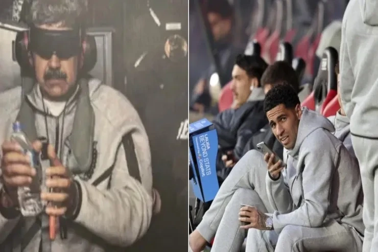 Malyorka futbol&ccedil;ularından Maduronu dəstəkləyən kostyum aksiyası