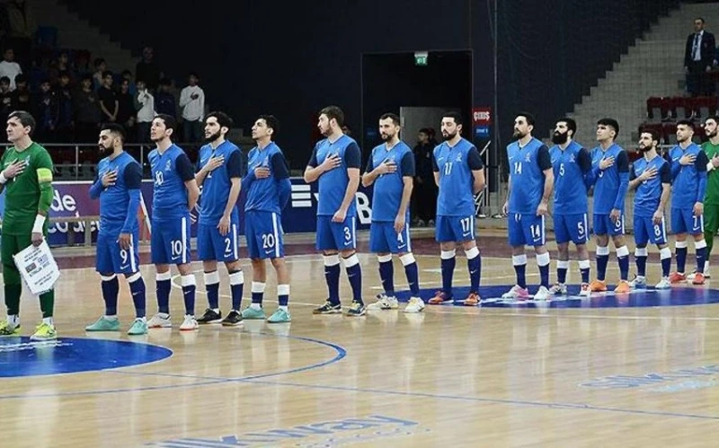 Azərbaycanın futzal millisinin Afinaya gedəcək yekun heyəti açıqlanıb