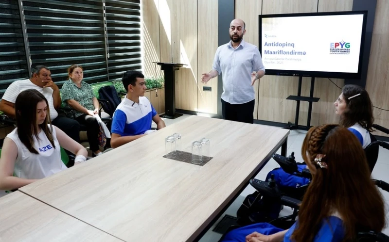 Anti-doping seminar held for athletes going to the European Youth Paralympic Games
