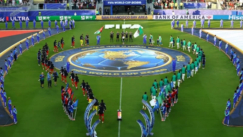 DÇ-2026: İordaniya - Əlcəzair oyunu San Fransisko stadionunda başlayıb