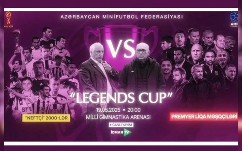 Azərbaycan futbolunun əfsanələri arasında oyun baş tutacaq