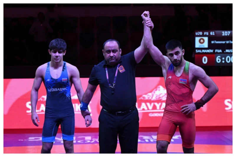 Camal Abbasov U-20 Güləş üzrə Azərbaycan Çempionu Oldu