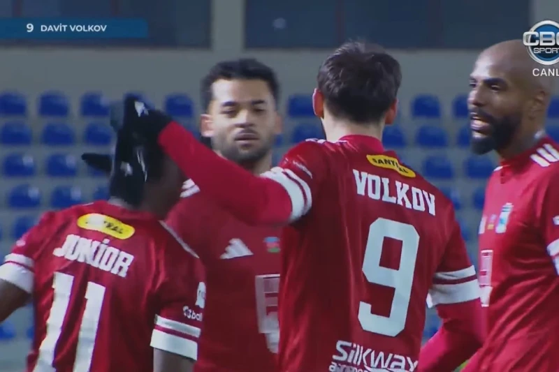 Sumgayıt - Zira maçında skor eşitlendi: CANLI