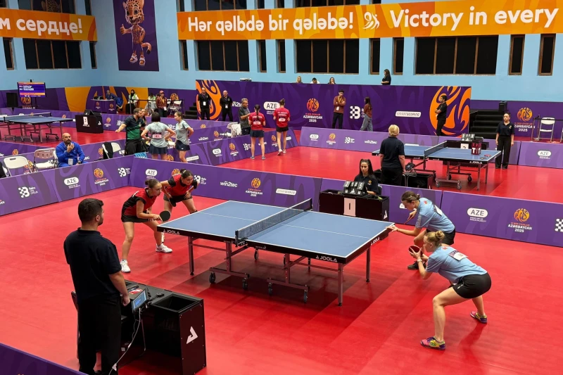 III. Bağımsız Devletler Topluluğu Oyunları: Masa tenisçilerimizden bronz madalya, erkeklerden finale yükseliş!