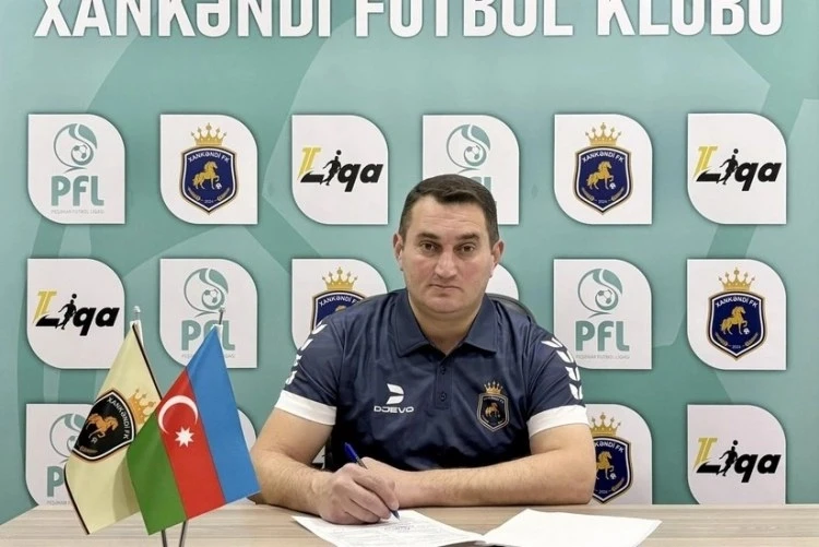Xankəndinin yeni baş məşqçisi Zaur Hacıyev oldu
