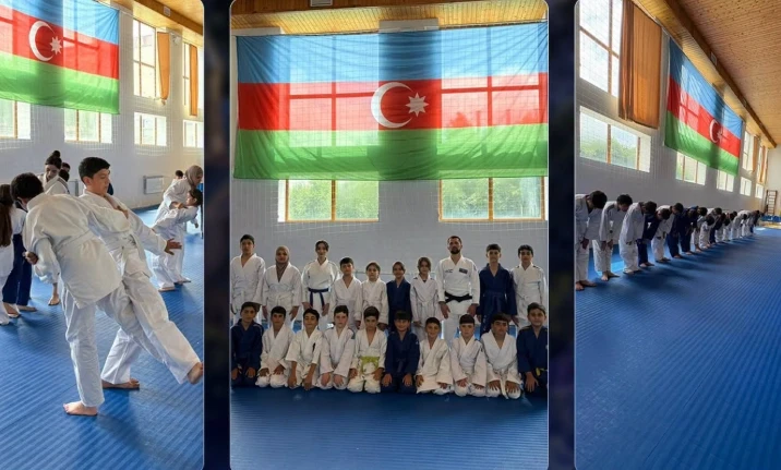 Xankəndidə yeni cüdo zalı açılıb