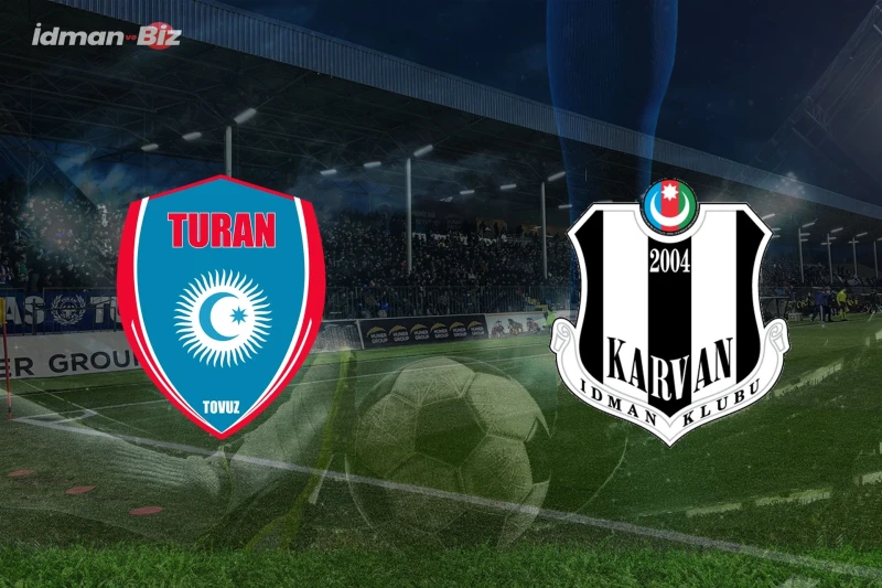 Turan Tovuz - Karvan-Yevlax: Ayxan Hüseynovun qolu ilə Turan Tovuz 1:0 öndədir