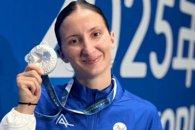 Ирина Зарецкая завоевала серебряную медаль на Всемирных играх в Чэнду