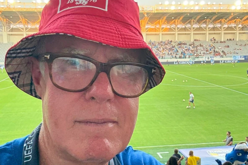 Middlesbrough fan Nick Waites attends club's 1400th consecutive match