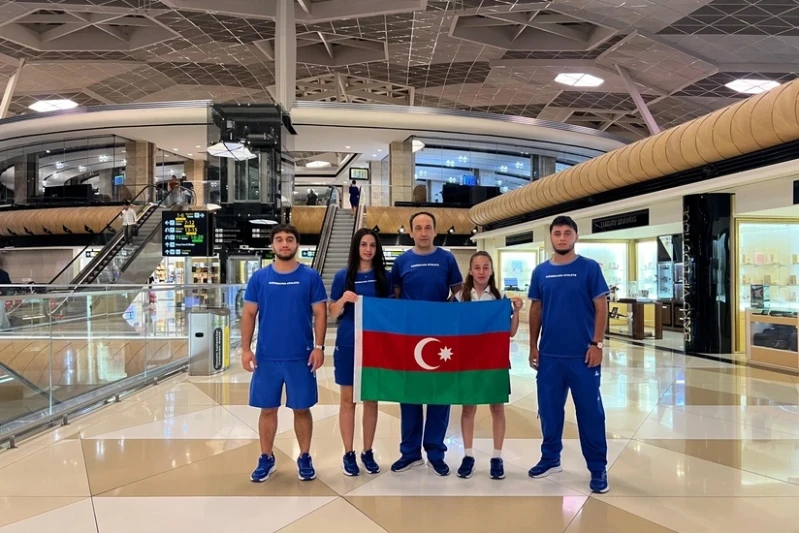 Azerbaycanlı masa tenisçileri, Türk Dili Konuşan Ülkeler Üniversite Oyunları'na katılmak üzere Kırgızistan'a gitti