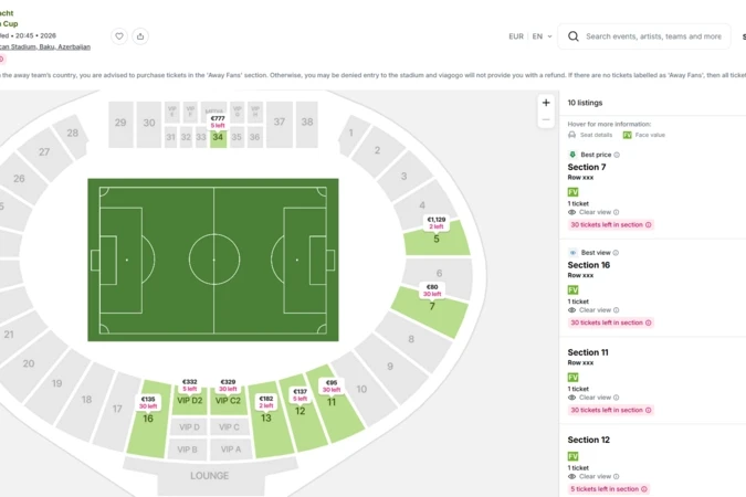 Qarabağdan xəbərdarlıq: Ayntraxt oyunu biletləri yalnız iTicket.azda satılacaq