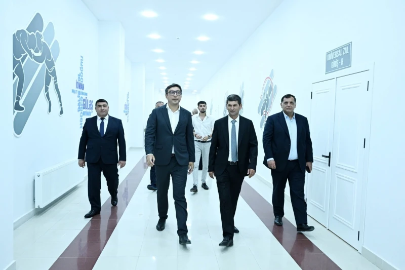 Ferid Gayibov, Zagatala Olimpiyat Spor Kompleksi'nin Kapsamlı Tadilattan Sonraki Açılışına Katıldı