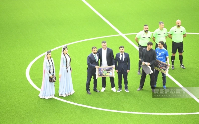 Four players who ended their careers in the Azerbaijan national minifootball team were thanked