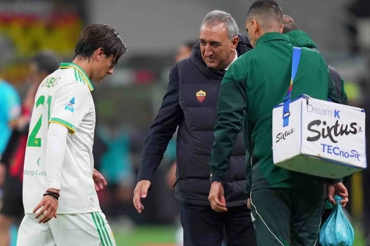 Paulo Dibala Milanla oyunda zədələndi