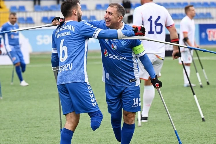 Amputant Futbol üzrə Azərbaycan Millisi İsraillə Bərabərə Qaldı