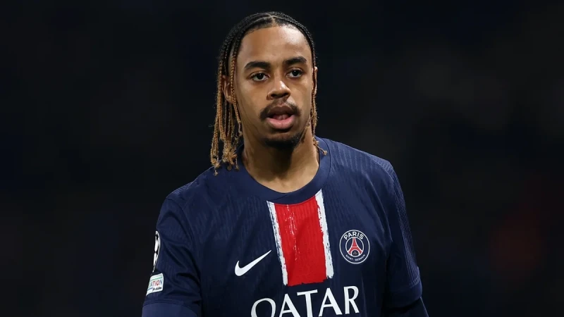 Bradley Barcola will be out for several weeks due to injury and may miss the CL game