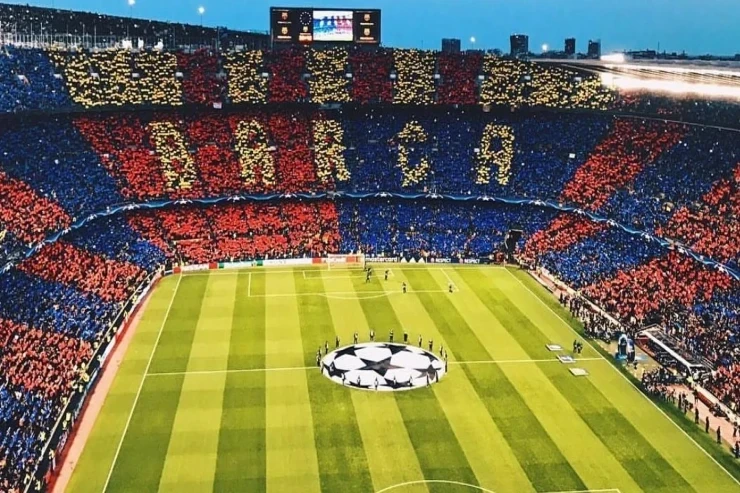 Barcelona fans return to the renovated Camp Nou
