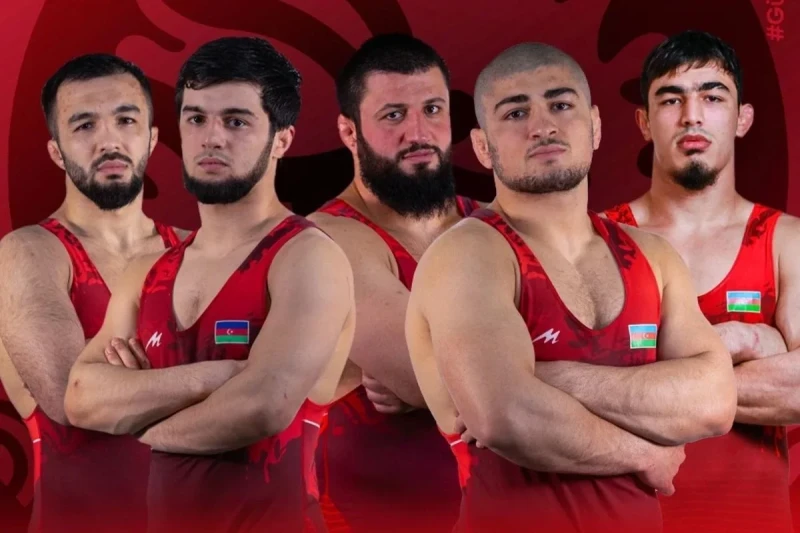 Avropa çempionatı: Azərbaycanın dörd sərbəst güləşçisi qızıl, biri bürünc medal uğrunda mübarizə aparacaq