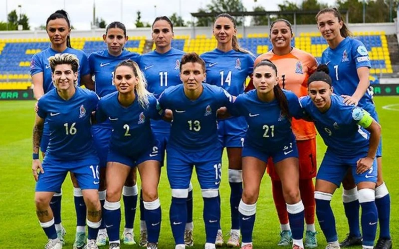 Azərbaycan qadın futbol yığması Belarusda ilk yoxlama oyununda məğlub olub