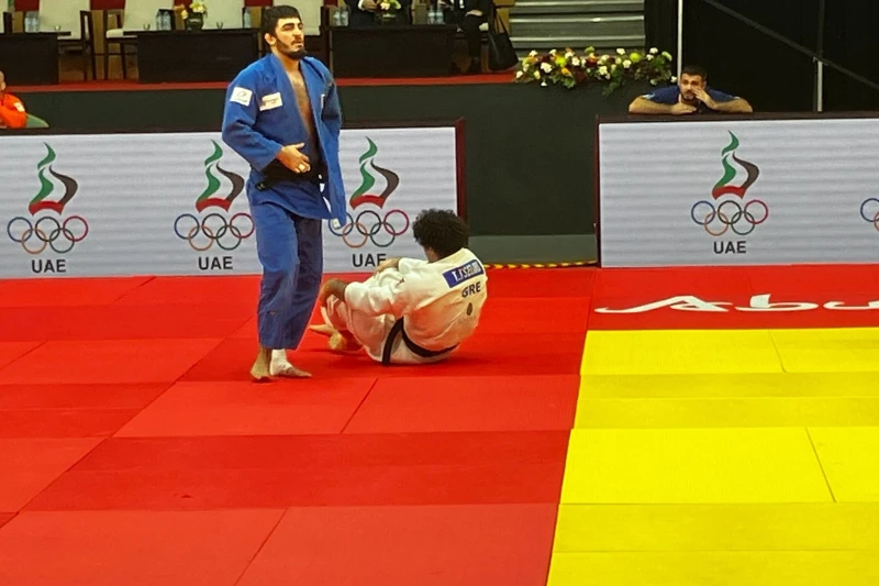 Əbu-Dabi Böyük Dəbilqə turniri: Murad Fətiyev yarımfinalda, digər cüdoçulardan nəticələr - YENİLƏNİB + FOTO/VİDEO