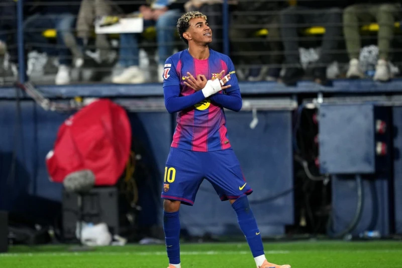 Первый незабитый пенальти Ламина Ямала в основное время