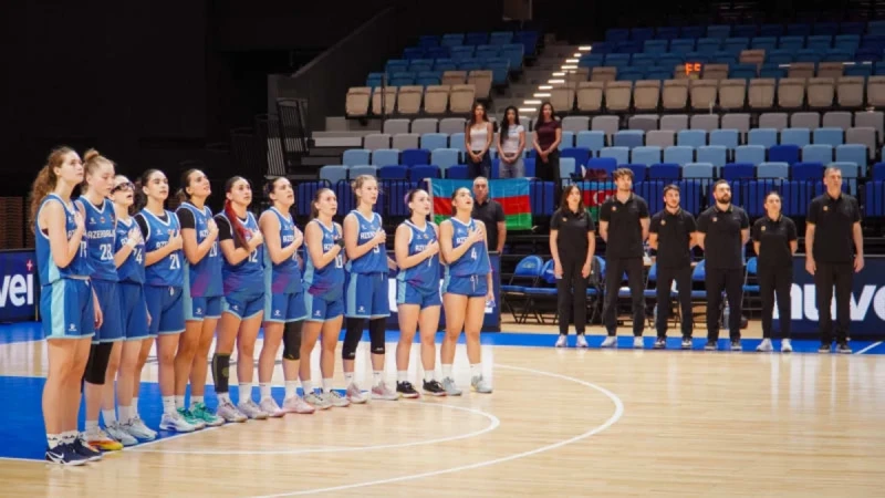 Azərbaycan qızlar U-20 basketbol millisi Avropa çempionatında ilk qələbəsini qazandı