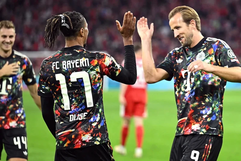 Bayern'dən Union'a 7-0 dəhşətli qələbə: Olise hətt-rik, Kane dubl, tarixi rekord - VİDEO