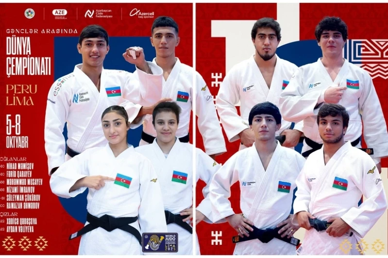 Azərbaycanın gənc cüdoçuları dünya çempionatında iştirak edəcəklər