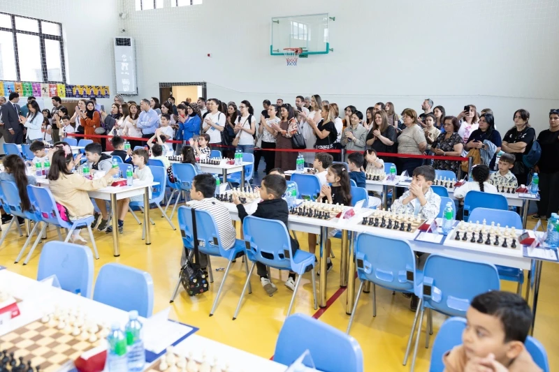 Gençler Arası LANDAU Satranç Festivali Başladı - FOTO