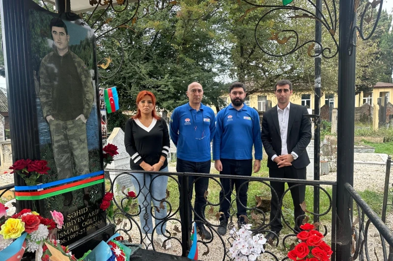 Vətən müharibəsi şəhidi, atlet Arif Qeybiyevin xatirəsi anılıb