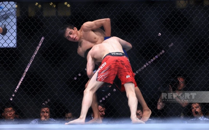 Bakıdakı UFC turnirində Cənubi Koreya təmsilçisi Pak Çun Yon qalib gəlib - YENİLƏNİB-5