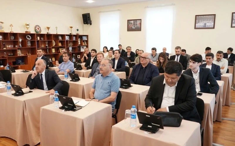 В Министерстве молодежи и спорта состоялась встреча с представителями федераций в связи с подготовкой к VI Играм исламской солидарности
