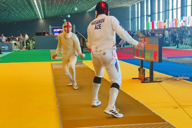 Azerbaijani athletes' performance at the European Fencing Championships