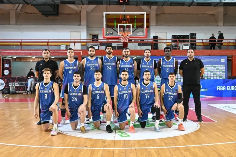 Azərbaycan milli basketbol komandası Lüksemburq ilə qarşılaşır