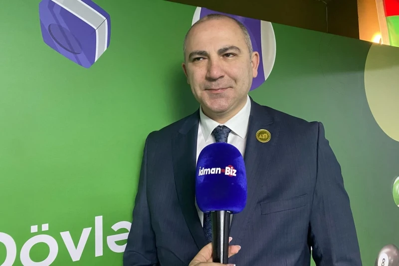 Azərbaycanda bilyard üzrə dünya çempionatını keçirmək istəyirik