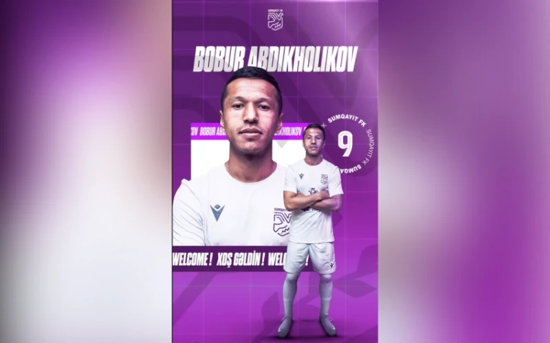 Sumqayıt özbəkistanlı futbolçunun transferini açıqlayıb