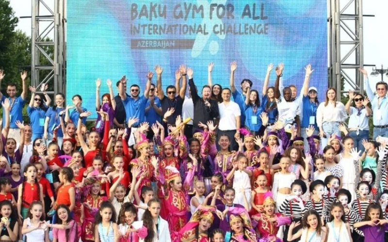 Bakıda Gimnastika hamı üçün üçüncü beynəlxalq festivalı rəngarəng çıxışlarla yadda qalıb