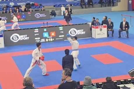 Azərbaycan karateçiləri Tbilisidə beynəlxalq idman karatesi turnirində mübarizə aparır