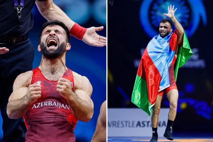 Eldəniz Əzizli Astanada beşinci dəfə dünya çempionu olub