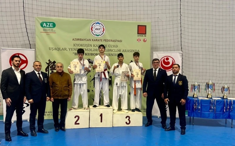 Fullkontakt Kyokuşin Karate üslubu üzrə Bakı kuboku turniri keçirilib