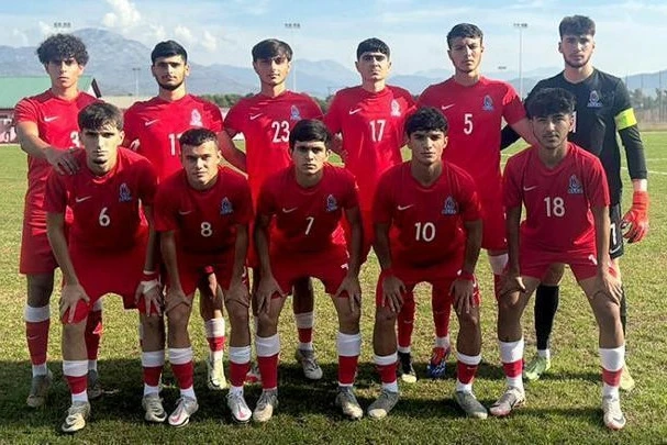 Azerbaijan U-18 national team lost to Russia by a large score in the International Development Tournament